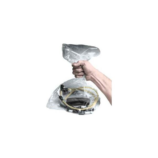 Johndow Industries JohnDow Plastic Vehicle Parts Bags, Clear 12"W X 22"H - 500 Bags/Roll - PB-12 PB-12 - main